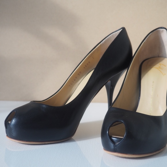 Authentic Pre-Owned Giuseppe Zanotti Women's Open Toe High Heel Shoes - Picture 2 of 7